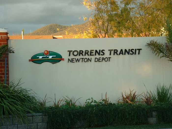 Torrens Transit Newton depot